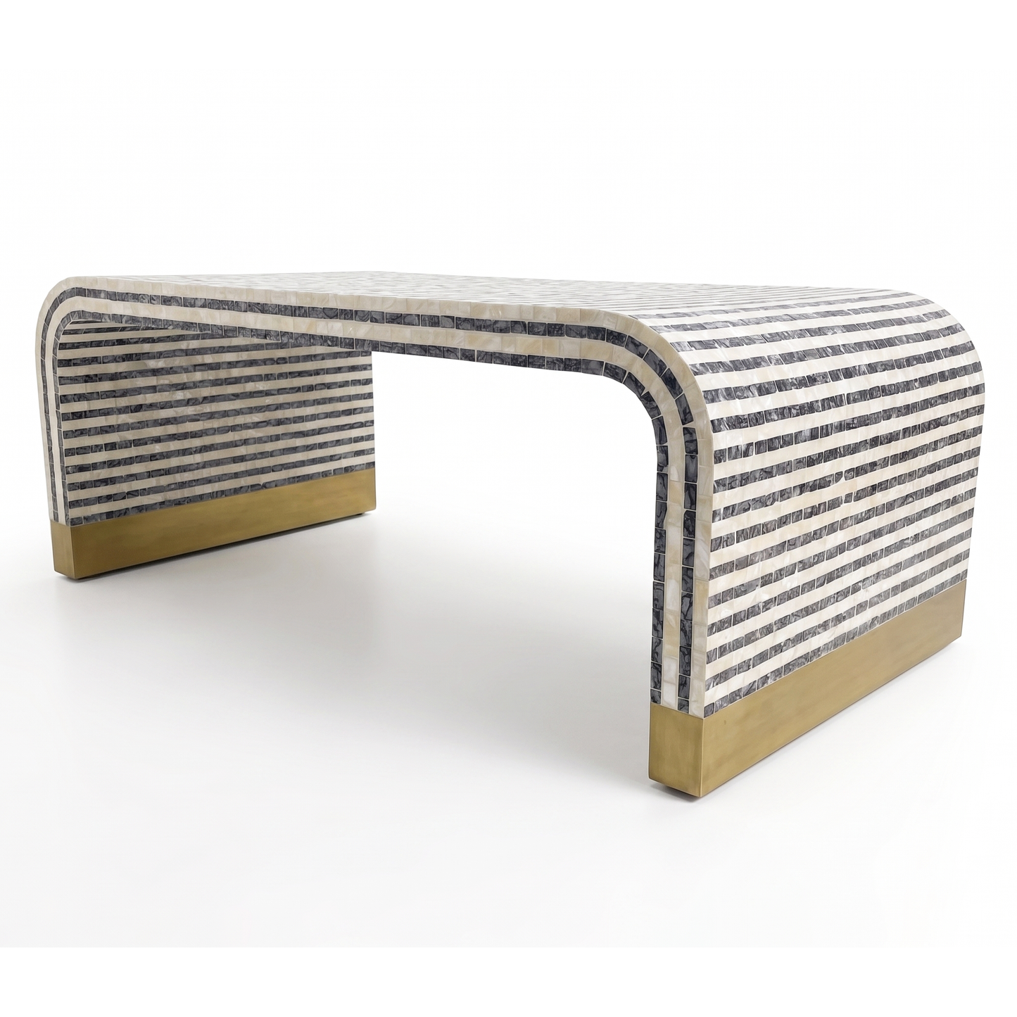 Pearl Crest Mother f Pearl Inlay Coffee Table