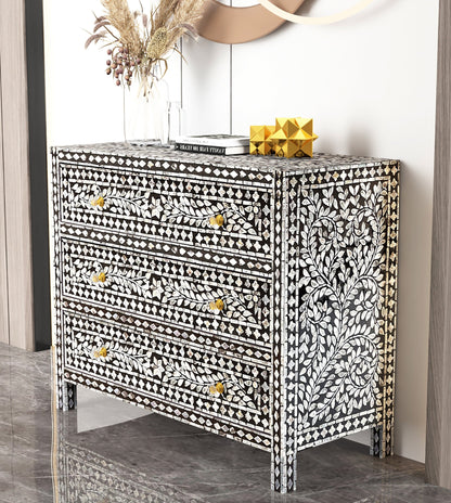 Mother of Pearl Chic Pearl Monochrome Drawer Set - decorstore