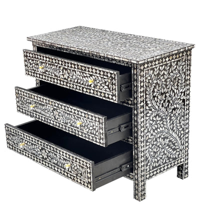 Mother of Pearl Chic Pearl Monochrome Drawer Set - decorstore