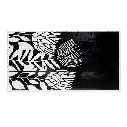 Mother of Pearl Hand Inlay Studio Helix Coffee Table - decorstore