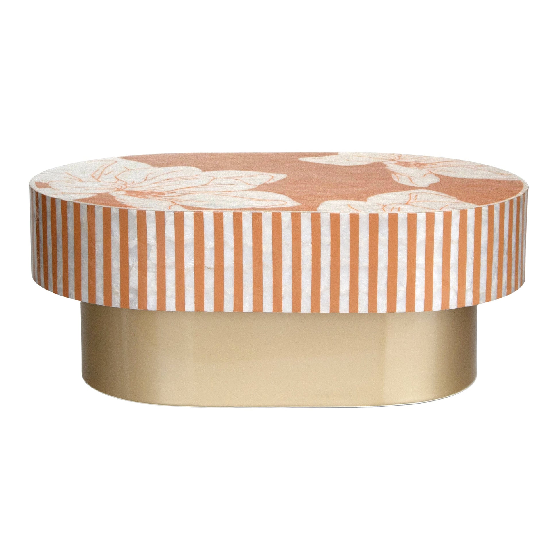 Mother of Pearl Hand Inlay Ethereal Sky Coffee Table - decorstore