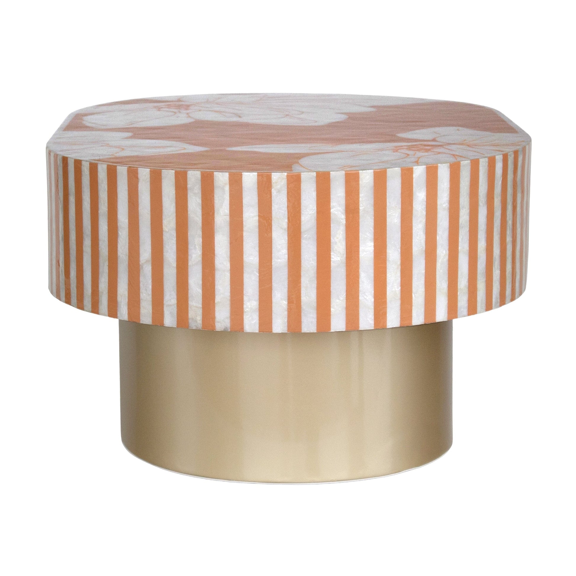 Mother of Pearl Hand Inlay Ethereal Sky Coffee Table - decorstore