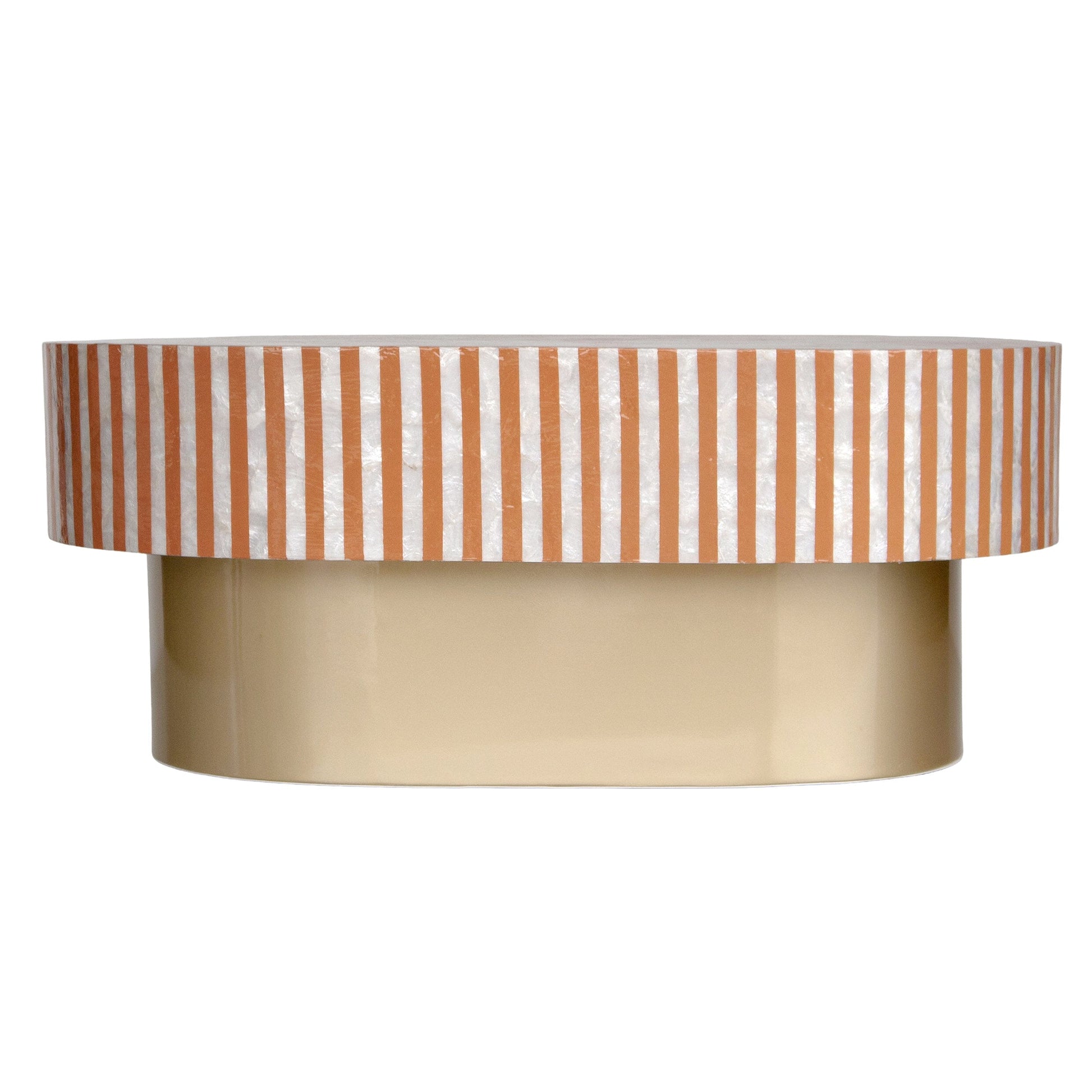 Mother of Pearl Hand Inlay Ethereal Sky Coffee Table - decorstore