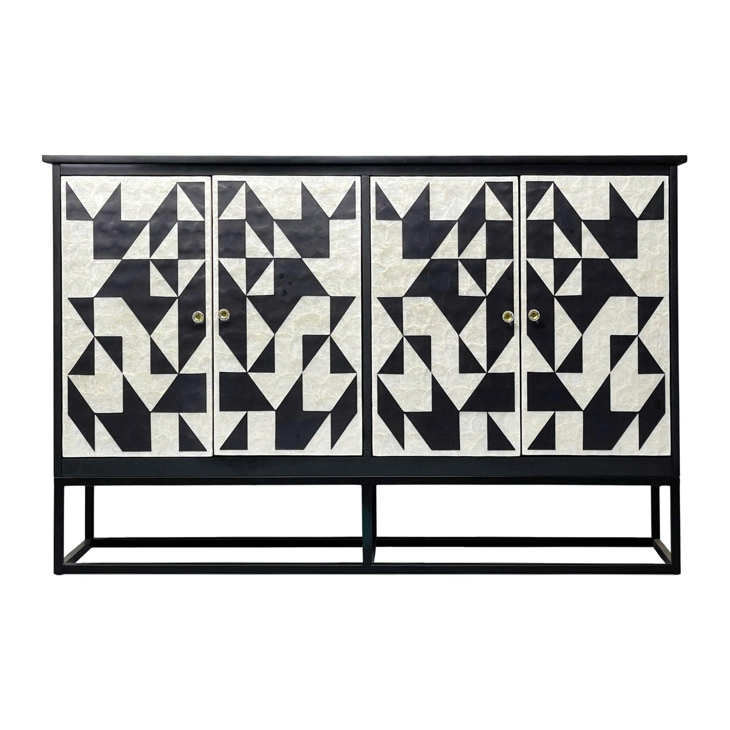 Mother of Pearl Hand Inlay Enigma Sideboard - decorstore