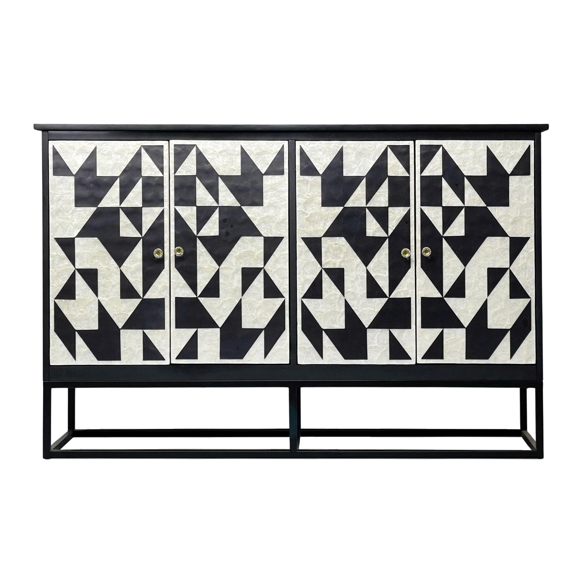 Mother of Pearl Hand Inlay Enigma Sideboard - decorstore