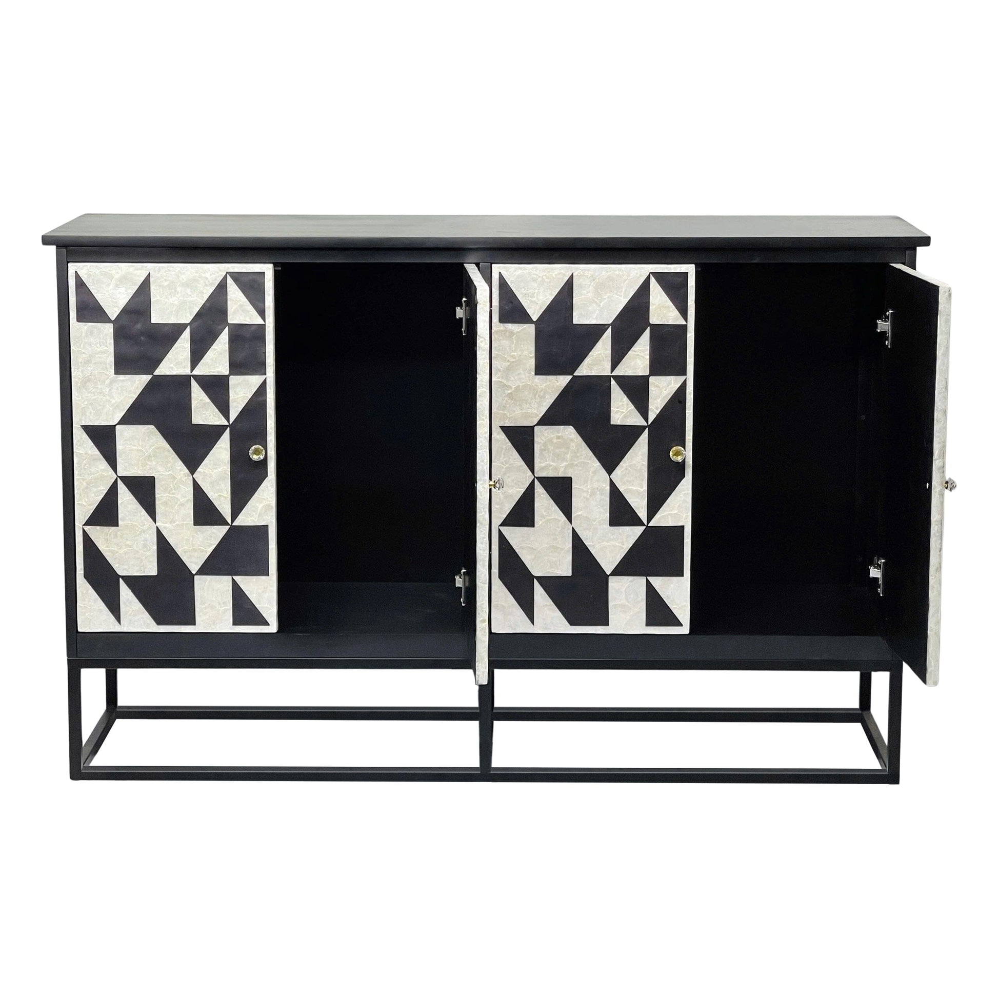 Mother of Pearl Hand Inlay Enigma Sideboard - decorstore