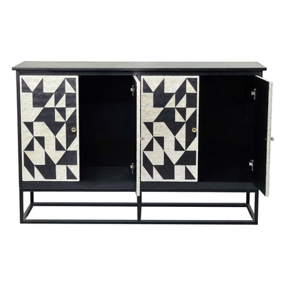 Mother of Pearl Hand Inlay Enigma Sideboard - decorstore