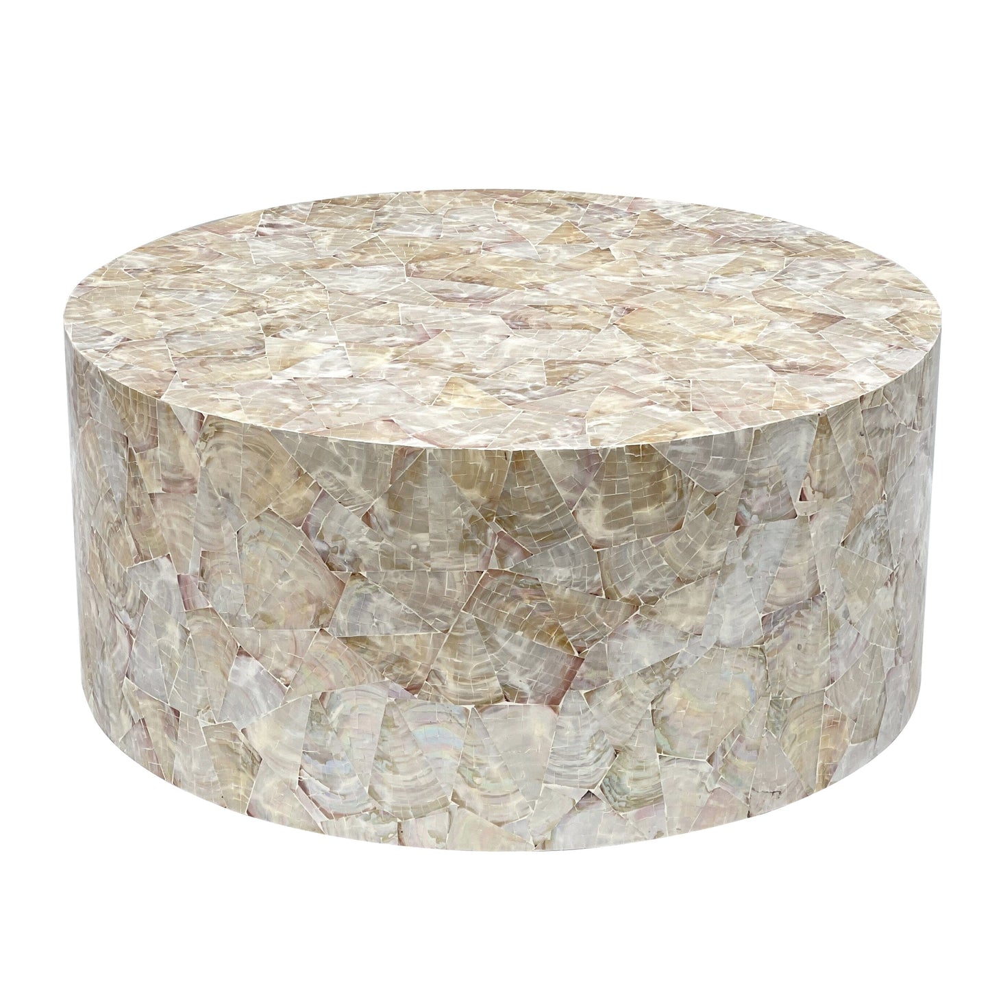 Snow Crest Mother of Pearl Coffee Table - decorstore