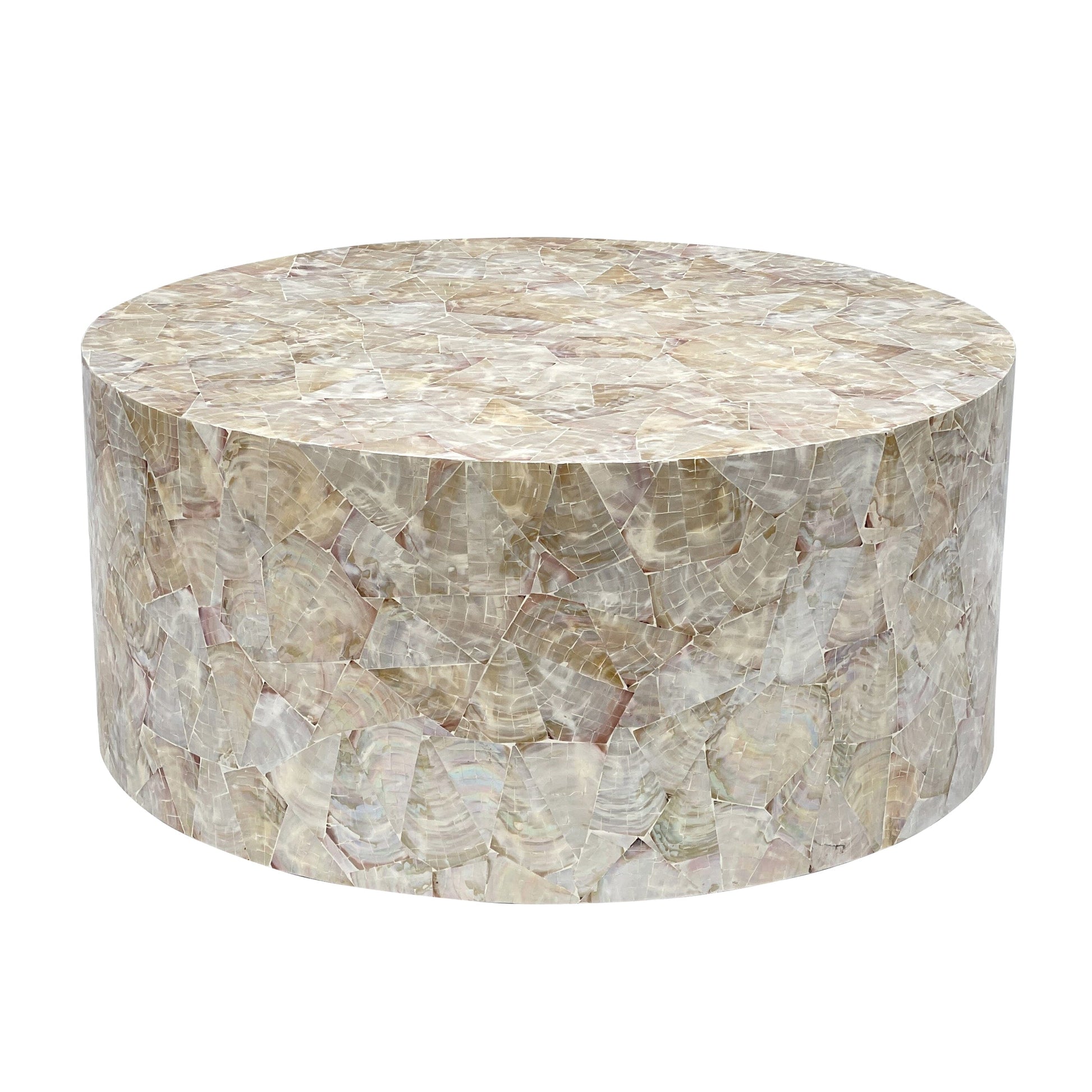 Snow Crest Mother of Pearl Coffee Table - decorstore