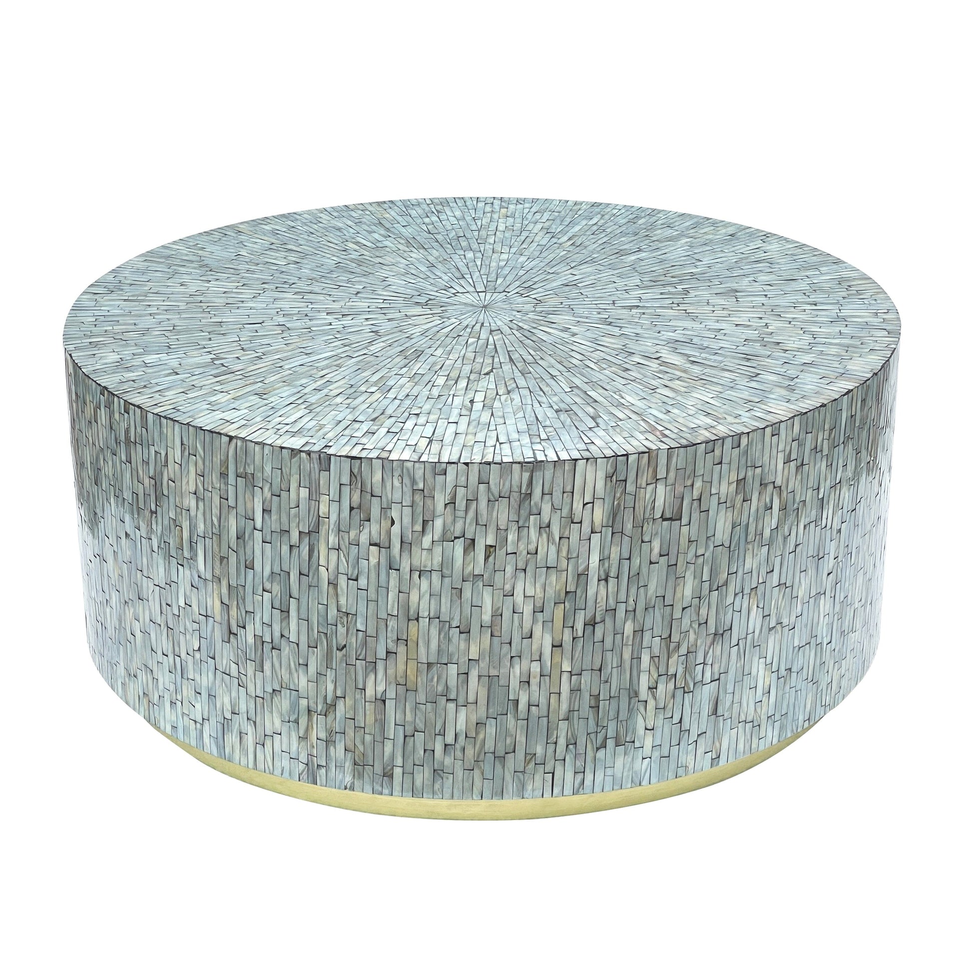 Tidal Tranquility Mother of Pearl Coffee Table - decorstore