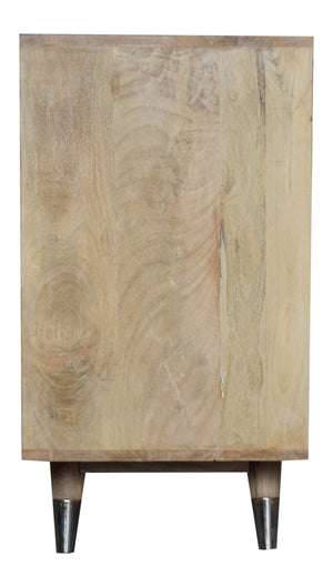 Corrugated Ash Hardwood Handmade Sideboard - decorstore