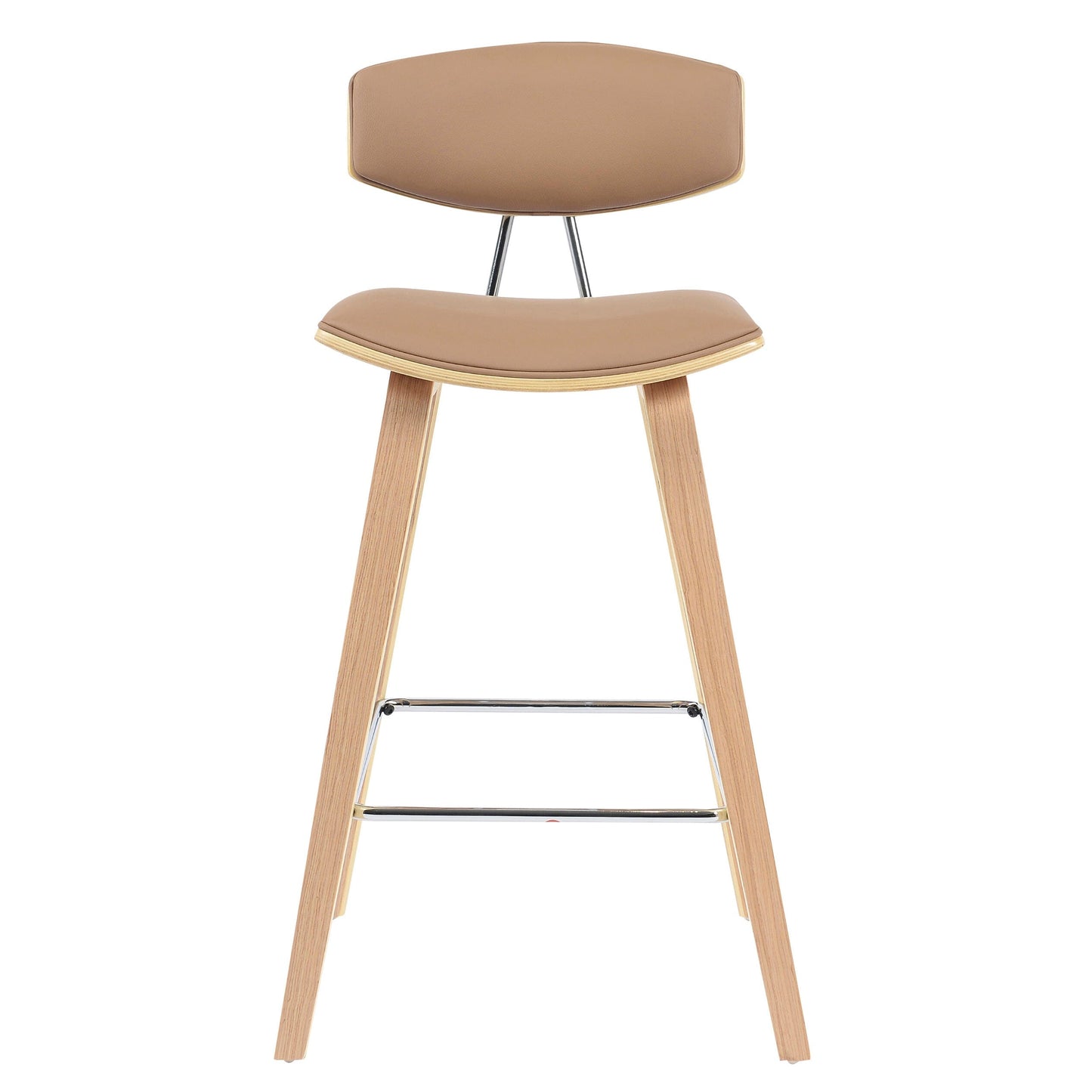 Modern Bar Stool Khaki - decorstore