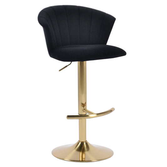 Golden Velevet Barstool - decorstore