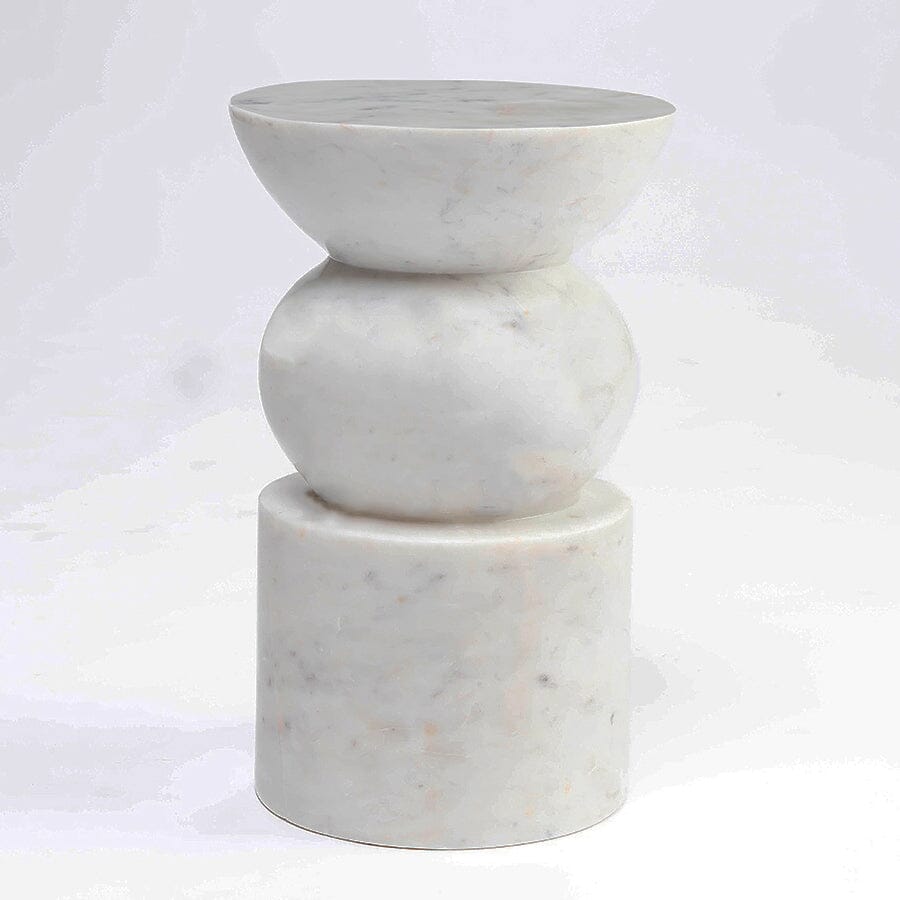 Umbra Solid Marble Side Table - decorstore