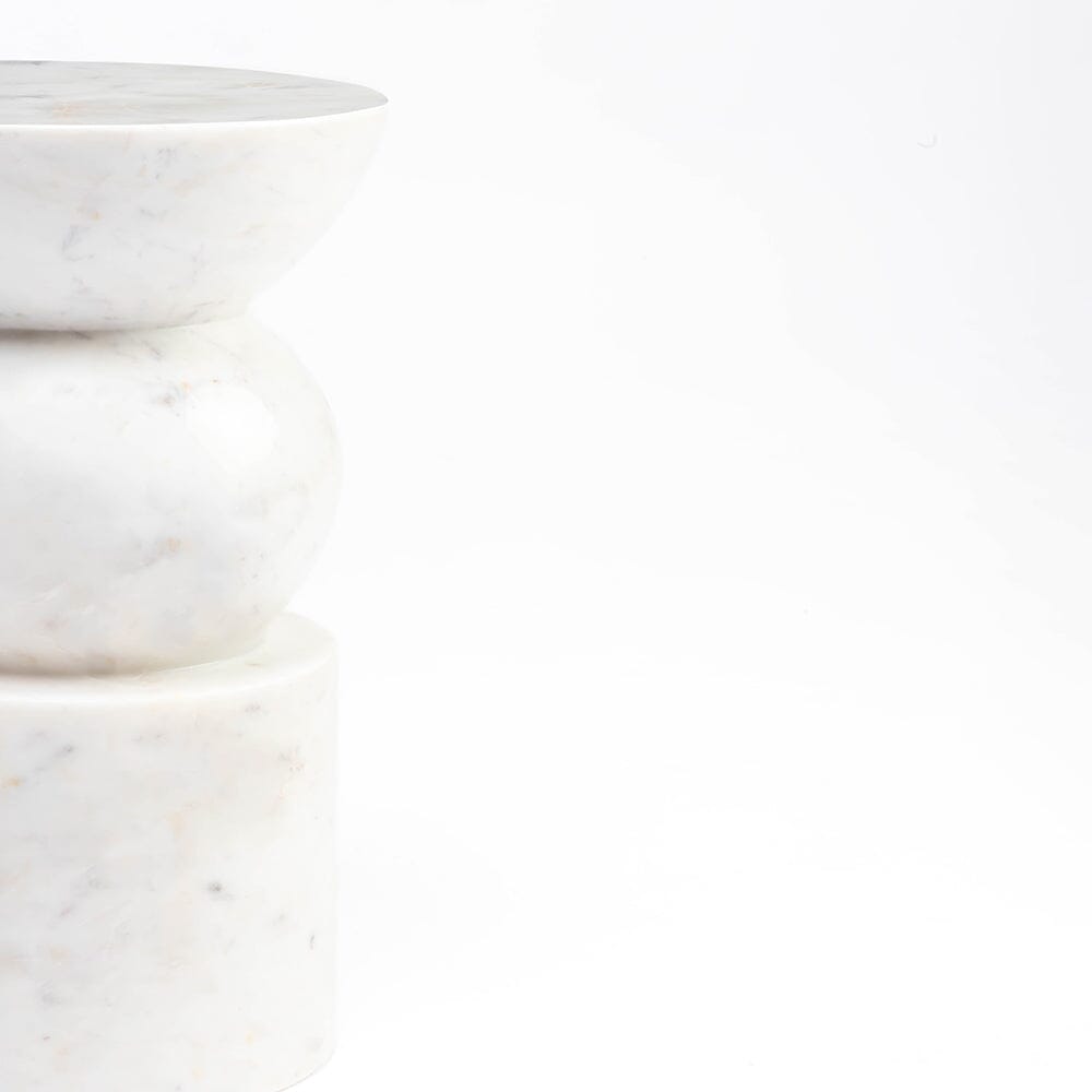Umbra Solid Marble Side Table - decorstore
