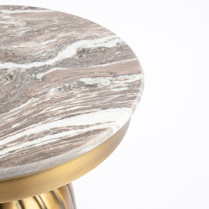 Marble Crown Sidetable