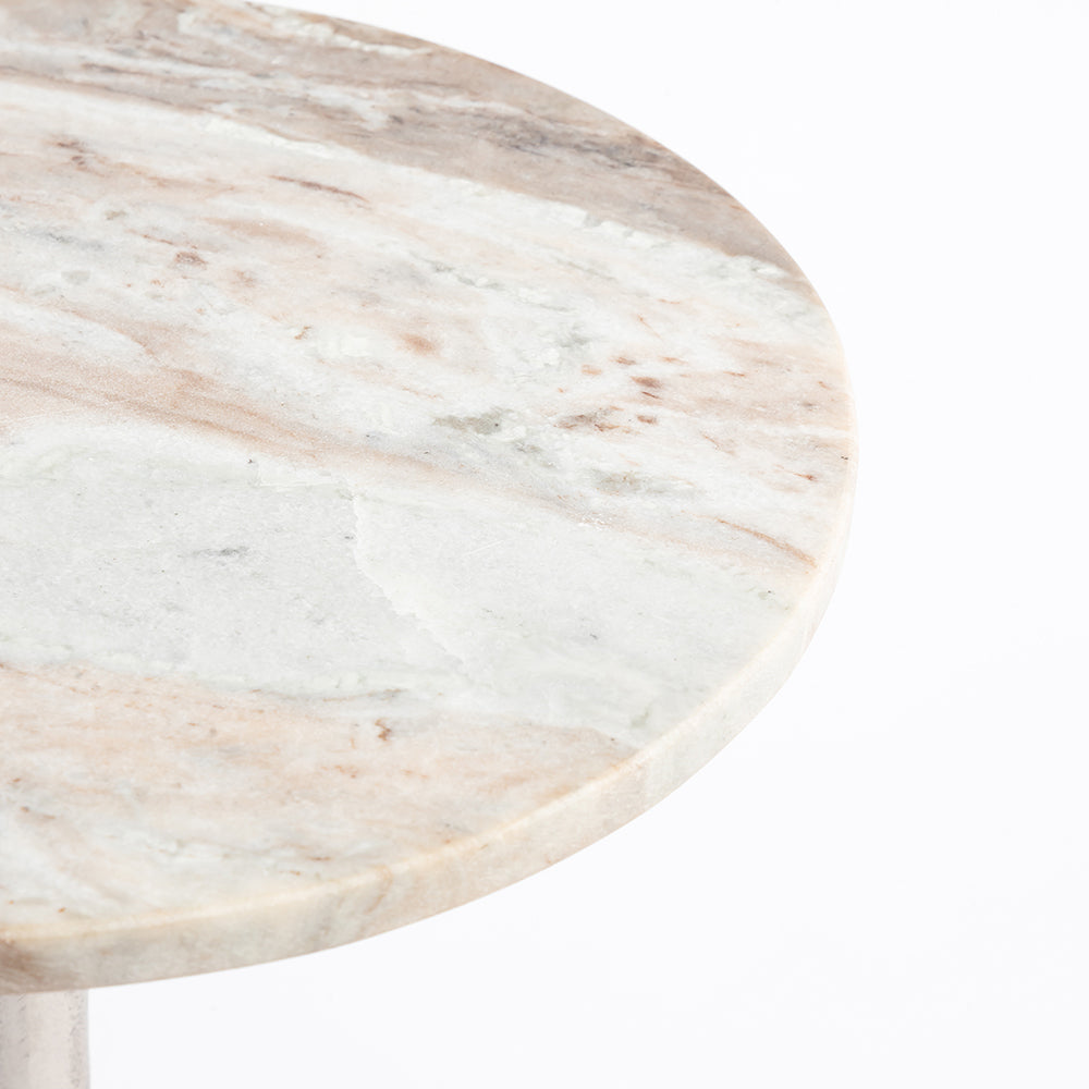 Marble Ascent Side Table