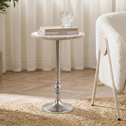 Marble Ascent Side Table
