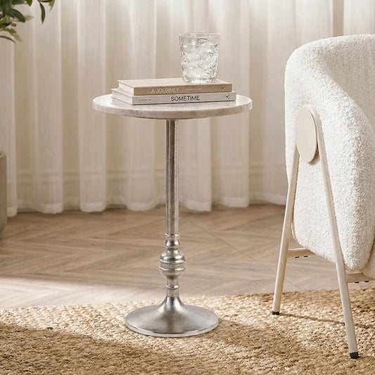 Marble Ascent Side Table