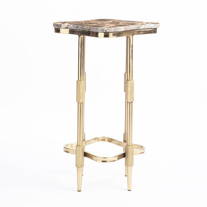 Marble Gold Pedestal