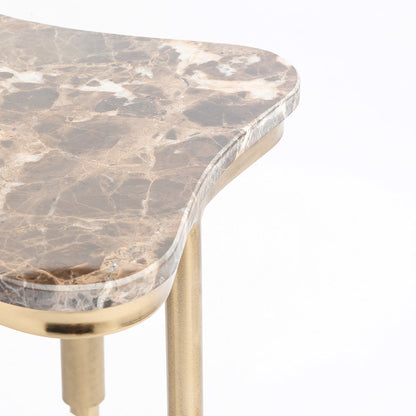 Marble Gold Pedestal