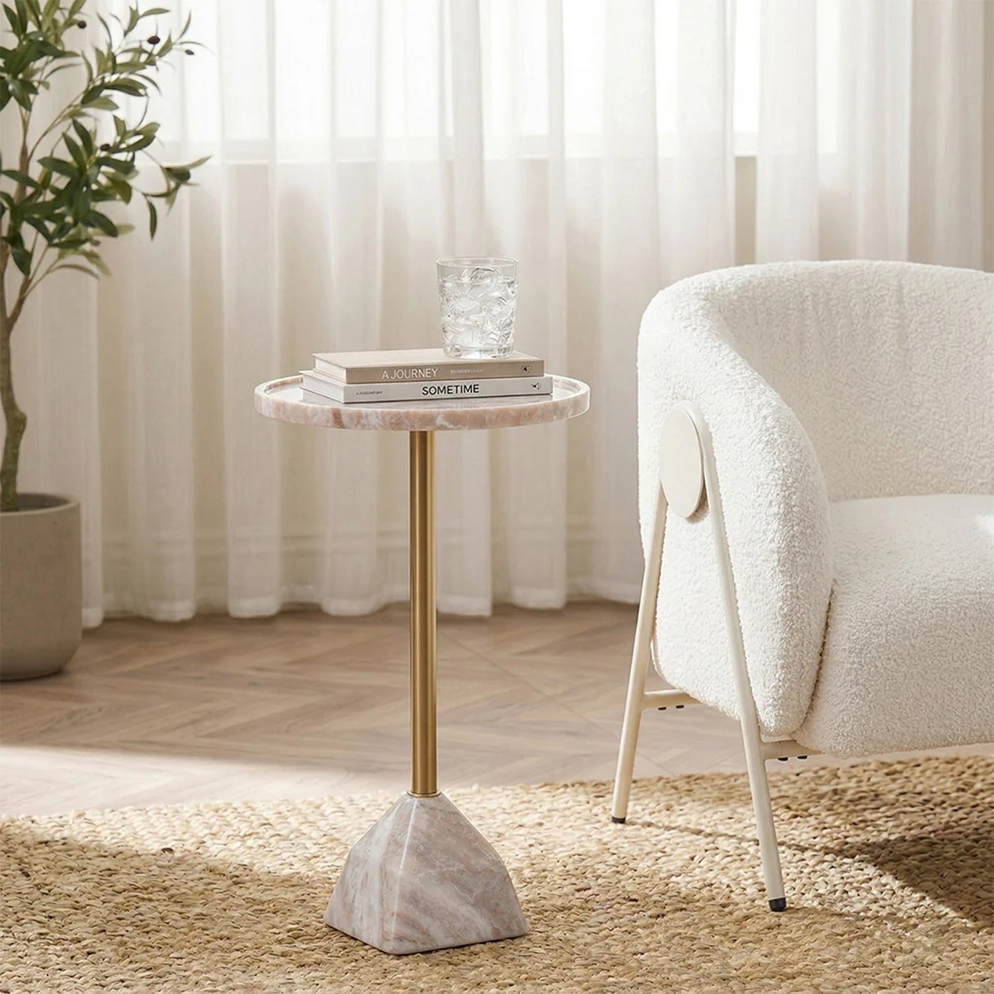 Marble Icon Table
