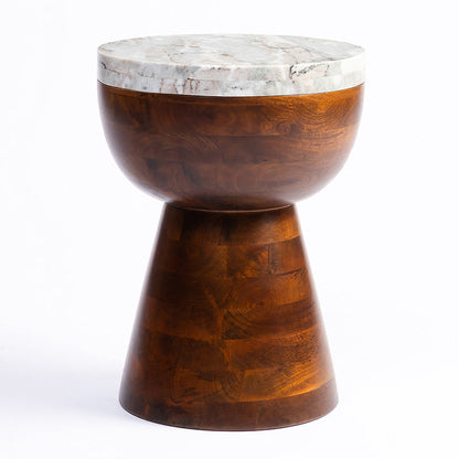 Marble Peak Side Table