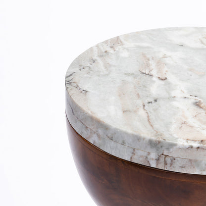 Marble Peak Side Table