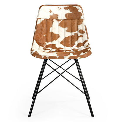 Armless Cowhide Seat - decorstore