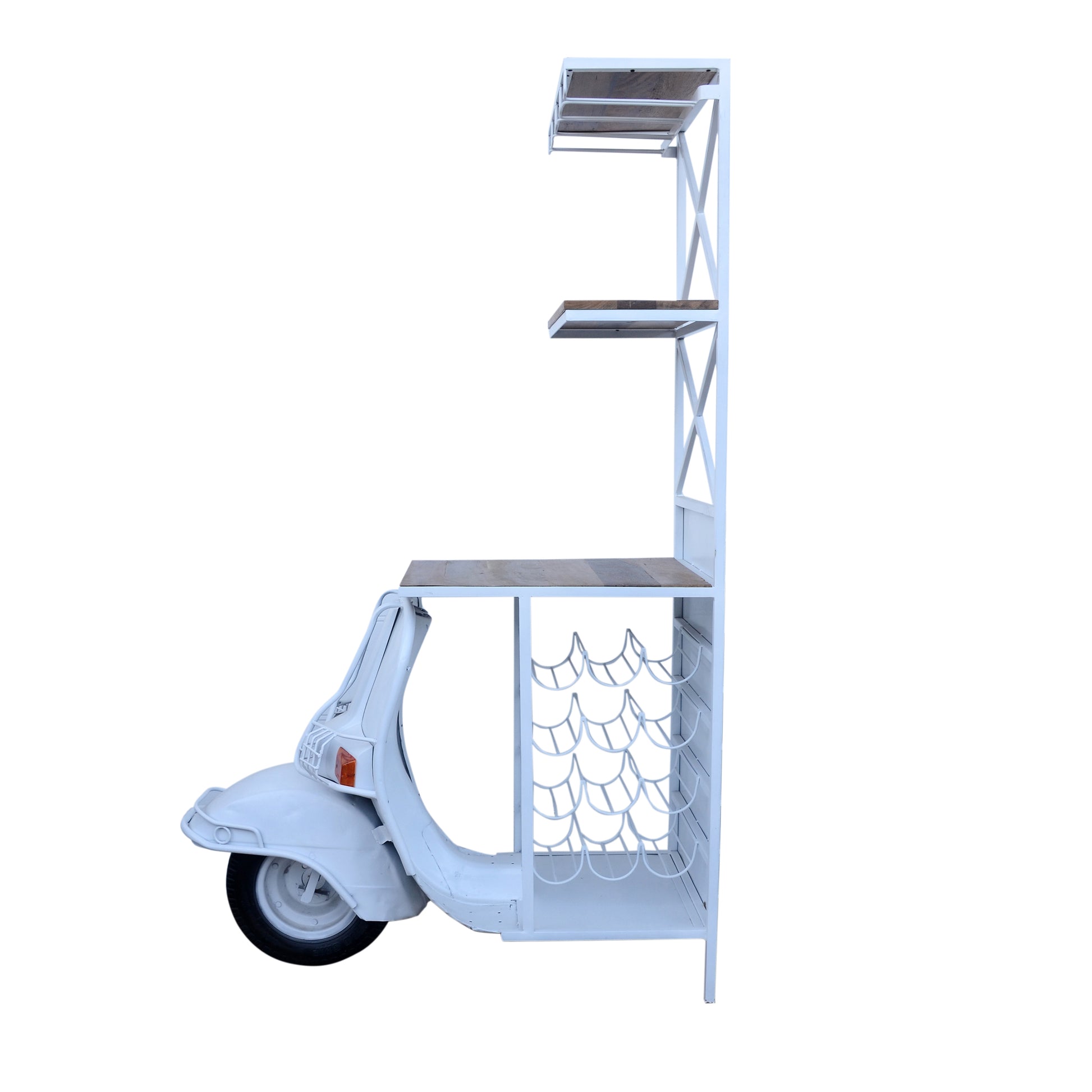 Scooter Wine Bar Shelf - decorstore