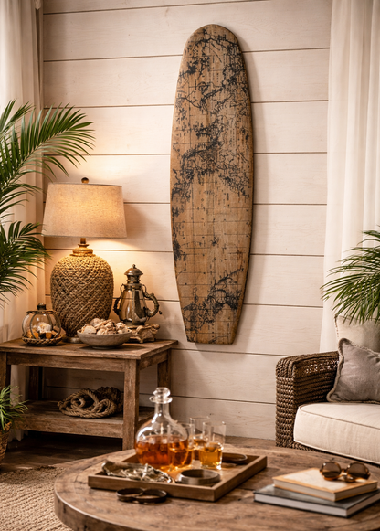 Waikiki Hardwood Wall Art - decorstore