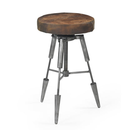 Cast Iron Rod wind up Stool - decorstore