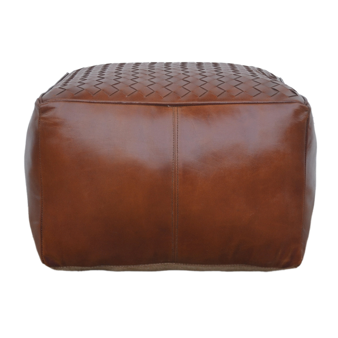 Cube Criss-Cross Ottoman - decorstore