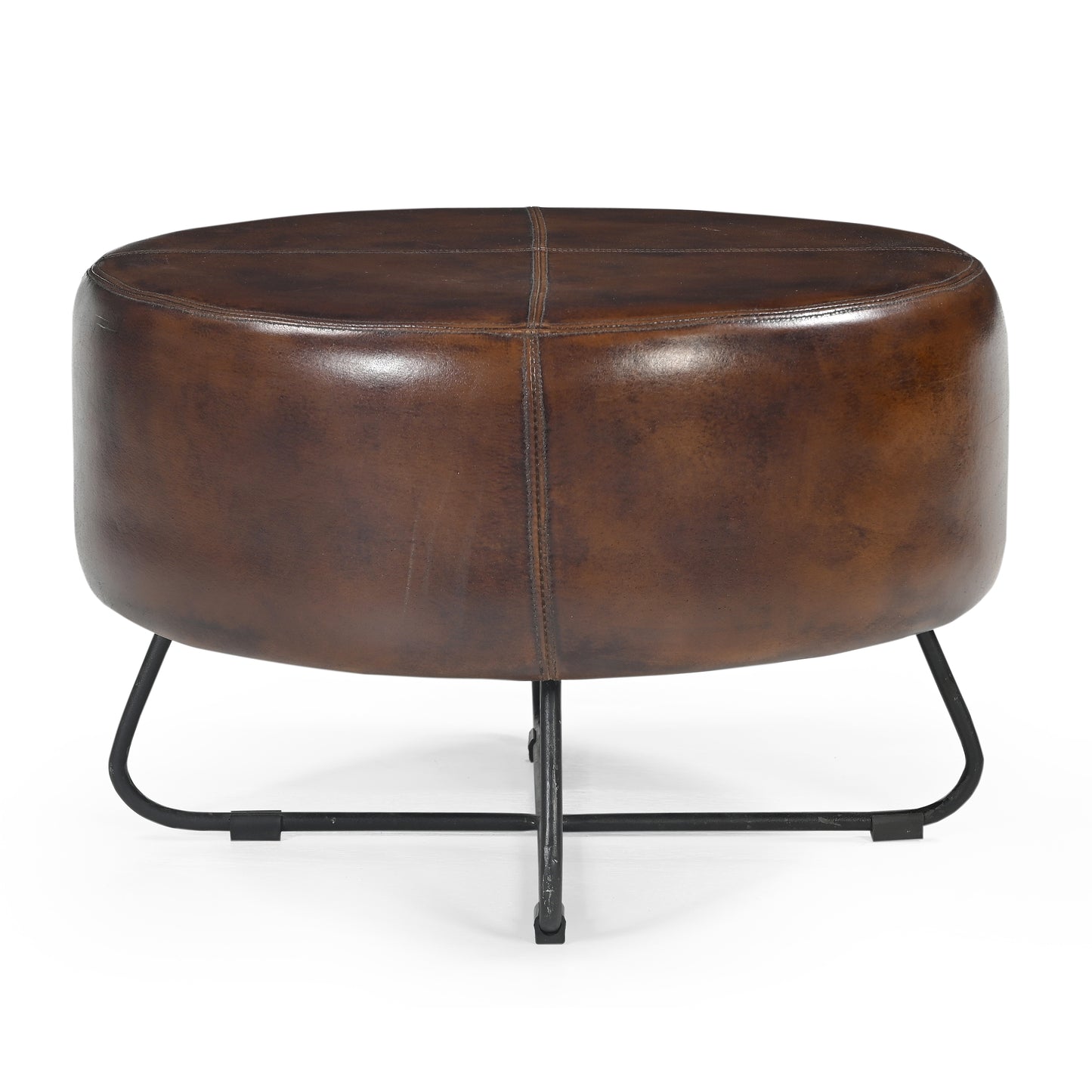 Chestnut Leather Coffee table/Ottoman - decorstore