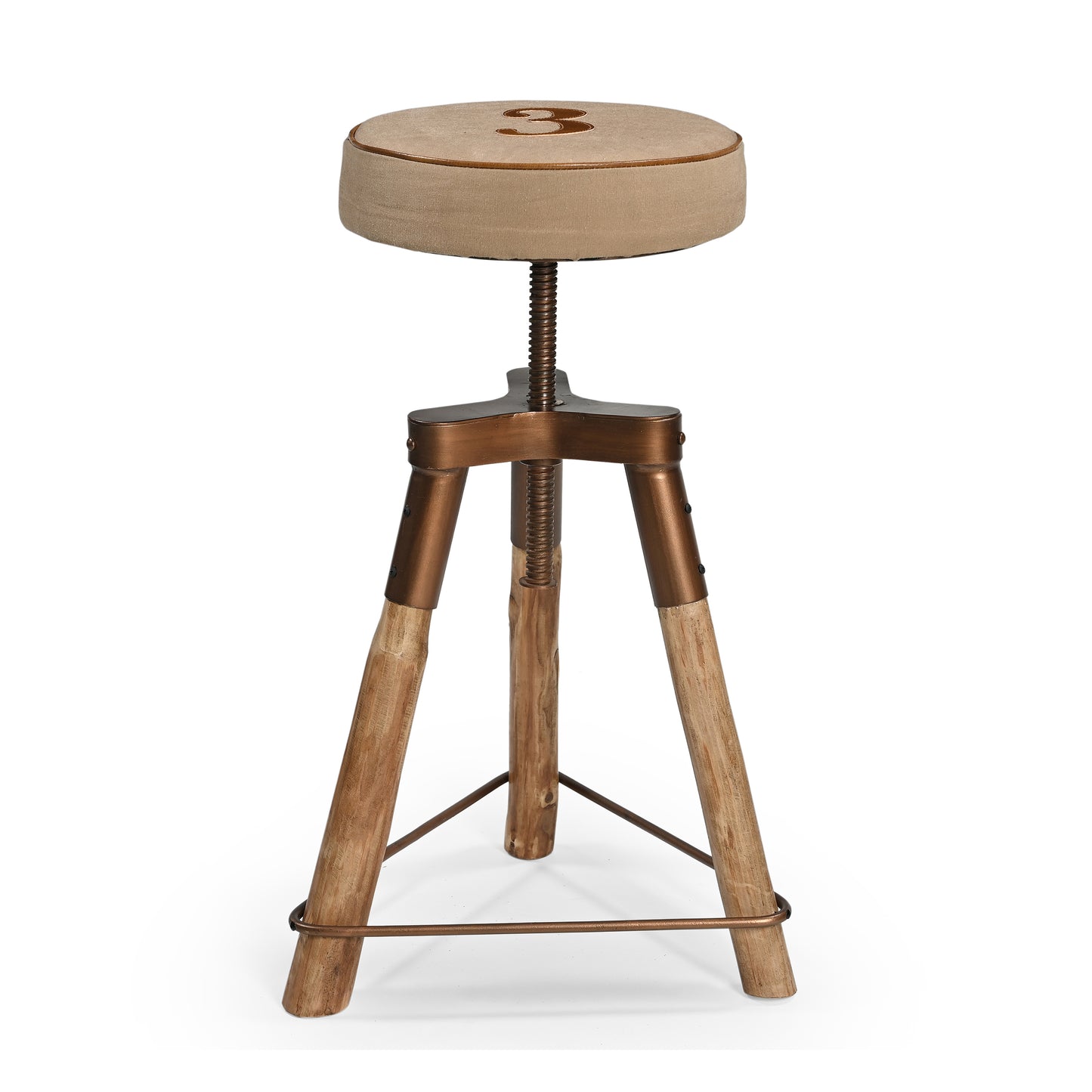 Tripod Wind Up Bar Stool - decorstore