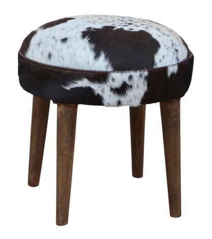 Cowhide Mushroom Stool - decorstore