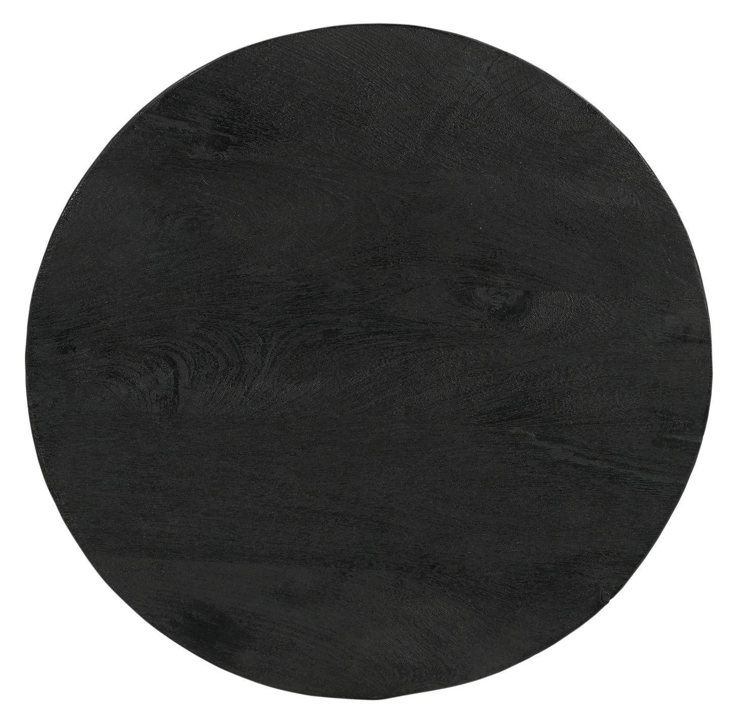 Handcrafted Mangowood Side Table Noir - decorstore