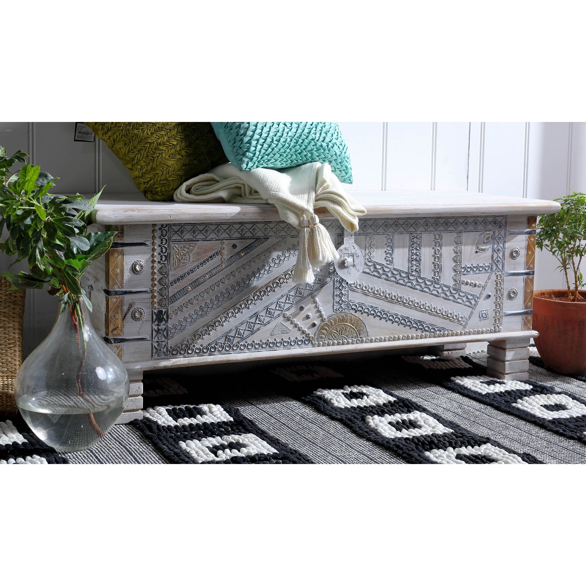 Eccentric Handmade Coffee Table With Storage - decorstore