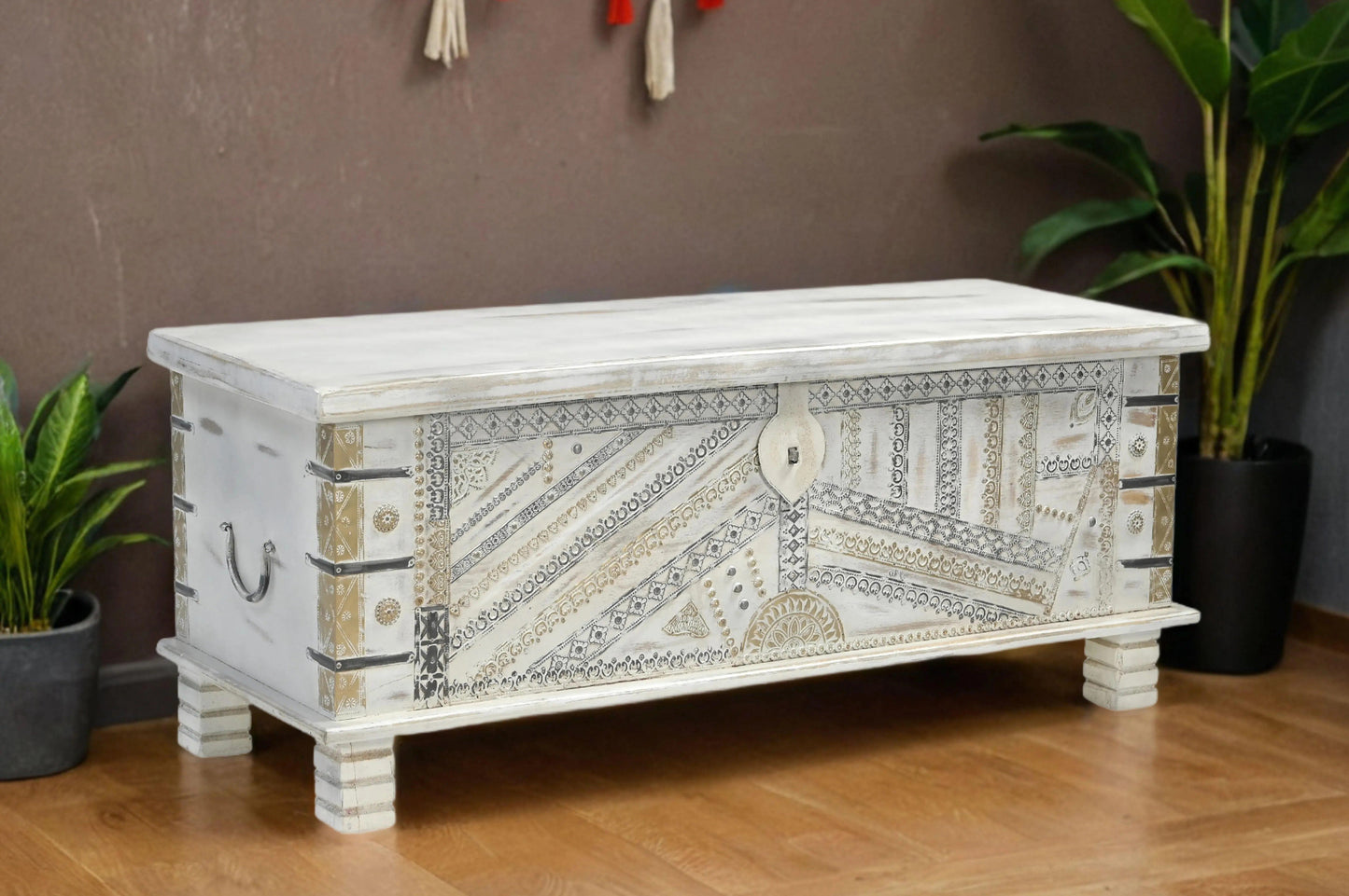 Eccentric Handmade Coffee Table With Storage - decorstore