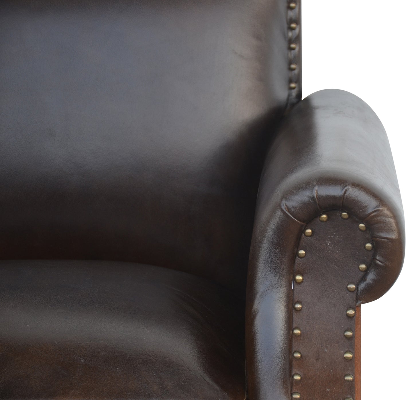 Homestead Handmade Cowhide and Leather Armchair - decorstore