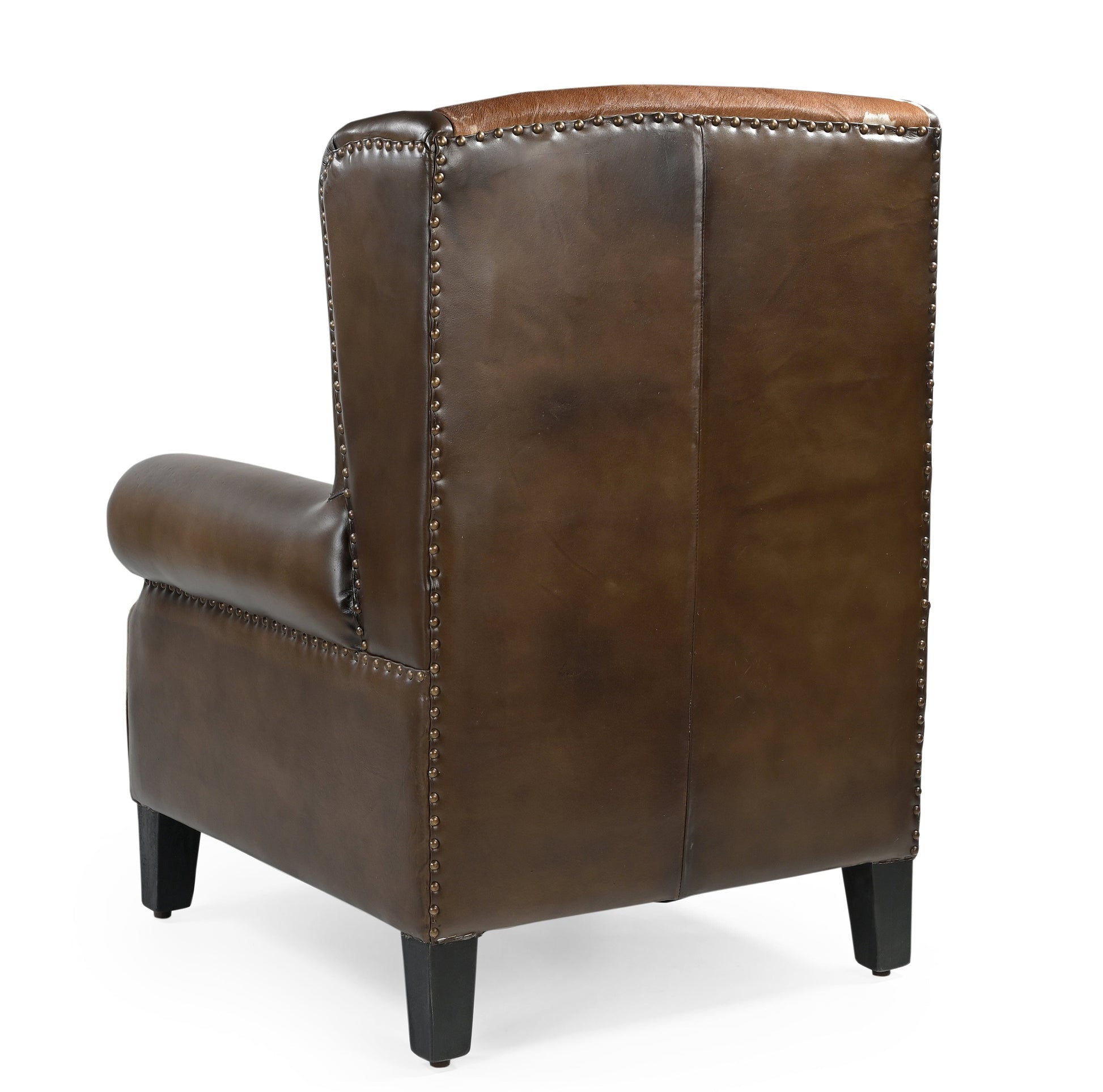 Homestead Handmade Leather Arm Chair - decorstore