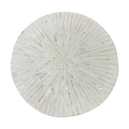 Rhaia Mother of Pearl Hand Inlay Side Table