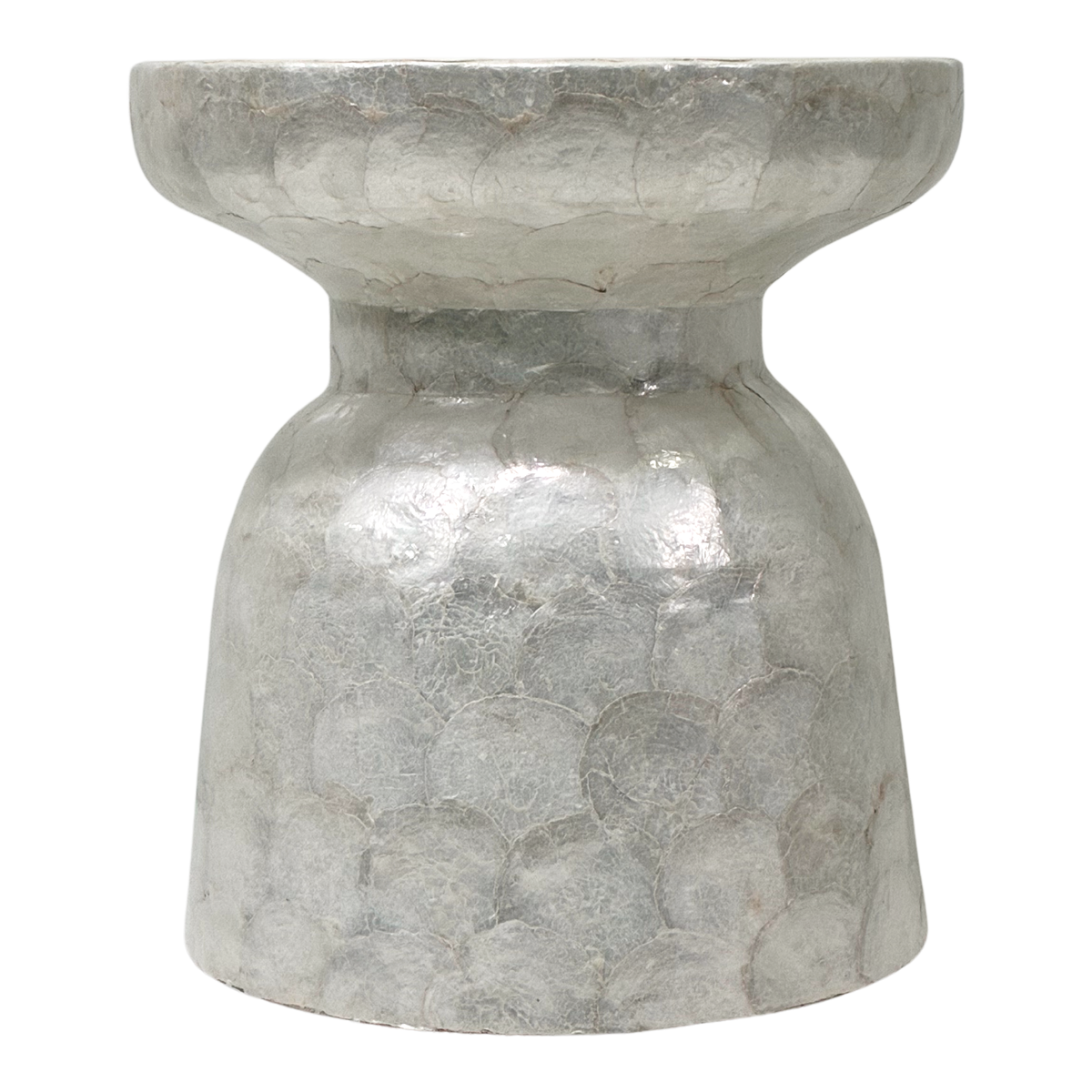 Skylight Mother of Pearl Hand Inlay Side Table