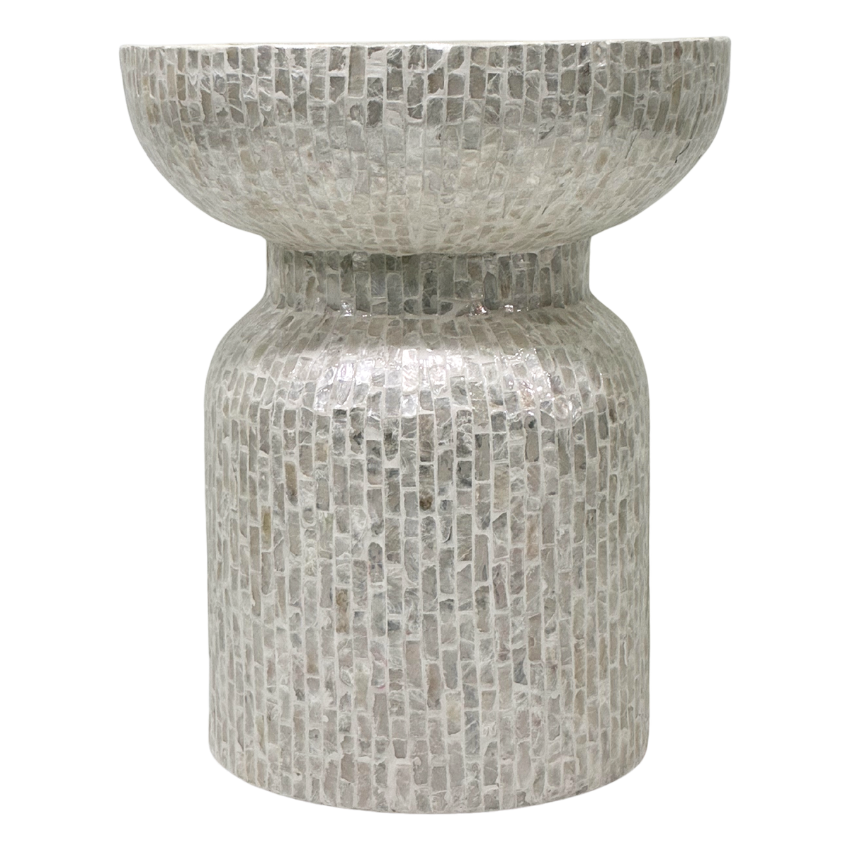 Moonlight Mother of Pearl Hand Inlay Side Table