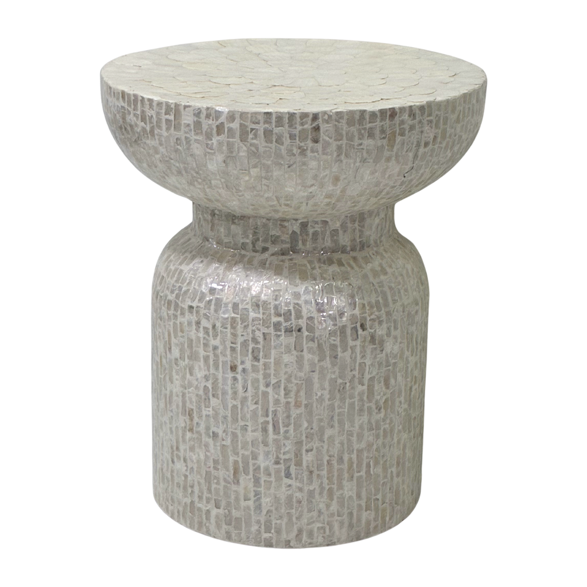 Moonlight Mother of Pearl Hand Inlay Side Table