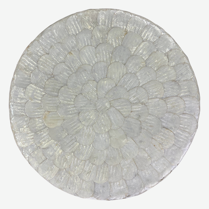 Moonlight Mother of Pearl Hand Inlay Side Table