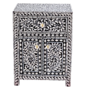 Mother of Pearl Floral Inlay Chest - decorstore