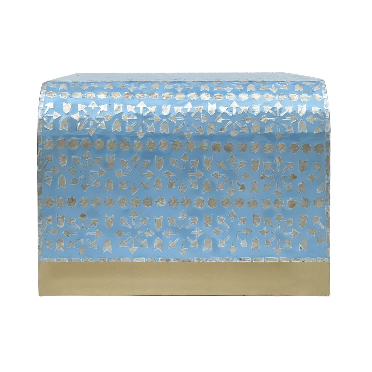 Mother of pearl Aegean Horizon Low Profile Coffee Table - decorstore