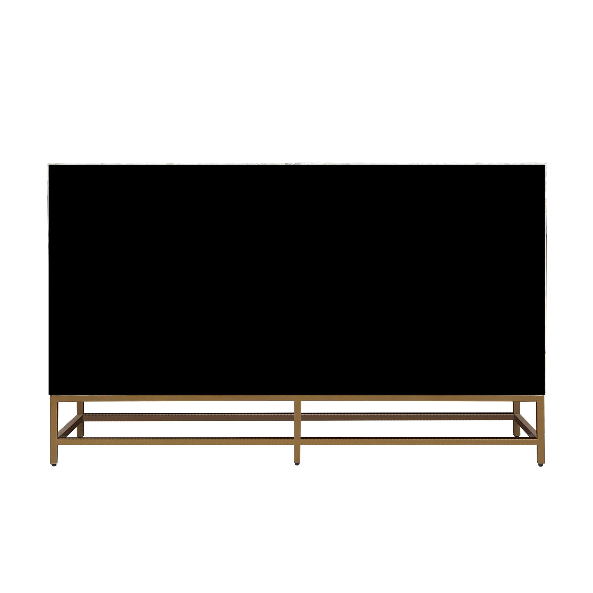 Mother of Pearl Console Cabinet – Light Wash Finish - decorstore