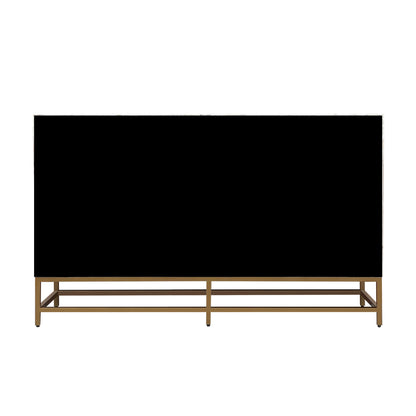 Mother of Pearl Console Cabinet – Light Wash Finish - decorstore